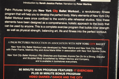 New York City Ballet workout, exercise video, VHS format - Picture 3 of 3