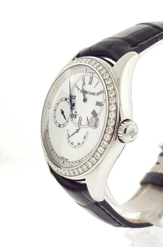 Jean Richard Bressel 1665 Men's Diamond Watch Power Reserve Date Ref. 63112 - Picture 5 of 6