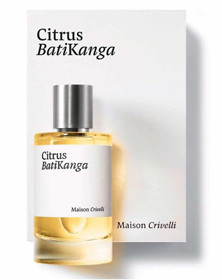 Maison Crivelli Citrus Batikanga EDP 100ml / 3.4 oz Sealed Maison Crivelli Citrus Batikanga EDP 100ml / 3.4 oz Sealed