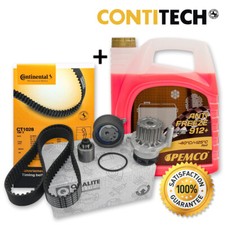 OEM ZAHNRIEMENSATZ WASSERPUMPE + 5L FROSTSCHUTZ FÜR AUDI SEAT SKODA VW 1.9 TDI 
