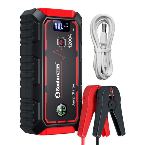 1800A Car Jump Starter Auto Quick Booster 12V Battery Jumper Box Truck Jump Pack