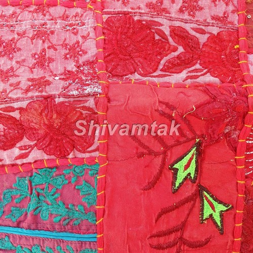 Indian Handmade Vintage Patchwork Table Runner Bohemian Wall Hanging 150cmx40cm - Picture 53 of 55
