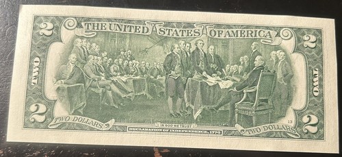 $ 2 ausgefallene Seriennummer nachlaufend Geburtstag Jahresnote 1905 G29131905A Serie 2017A - Bild 3 von 3