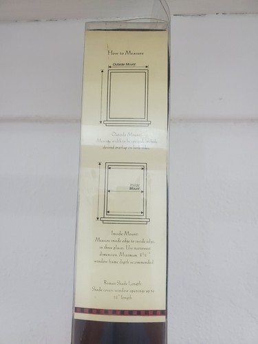 Woolrich Home Fabric Roman Shade 23"x72" (58 cmx182.8 cm) Brown TARGET - Picture 6 of 8