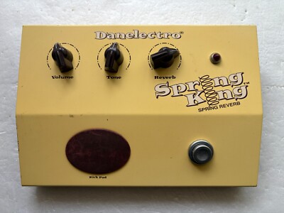 ギター Danelectro Spring King DSR-1 Danelectro DSR-1 Spring King Reverb Guitar Effect Pedal Used
