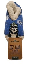 NORTHEAST OUTFITTERS Cozy Cabin Slippers Size Women's 5-10 Panda Bear