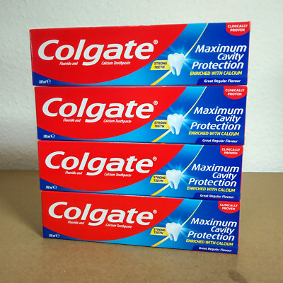 Colgate Maximum Cavity Protection Zahncreme, Zahnpasta - 100ml