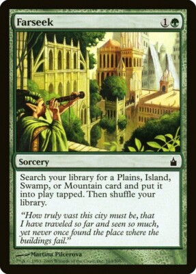 Farseek MTG Ravnica: City of Guilds Magic The Gathering Sorcery Green X1