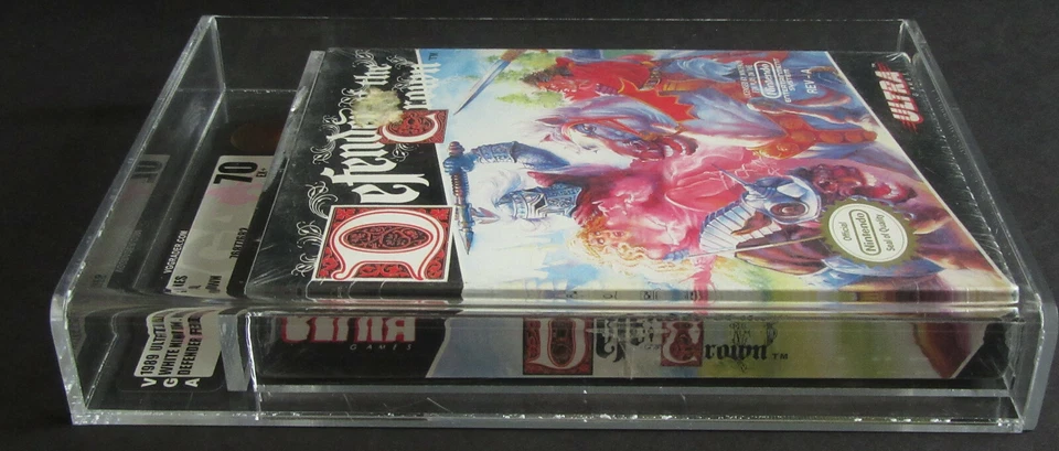 Defender of the Crown VGA Graded Nintendo NES 1989 Rev-A Like WATA CGC - Image 3 of 4