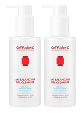 Cell Fusion C pH-Balancing Gel Cleanser 200ml x 2pcs K-Beauty