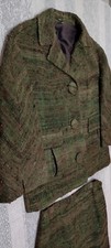 JACK FEIT NEW YORK Couture Suit THE LUCY SHOW STYLE LUXURY SILK HEMP MID CENTURY