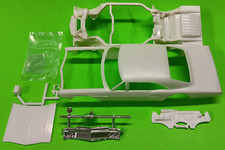 Amt 66 1966 Chevy Impala Ss Mod Stocker 125 Body Hood Frame Bumper Race Car