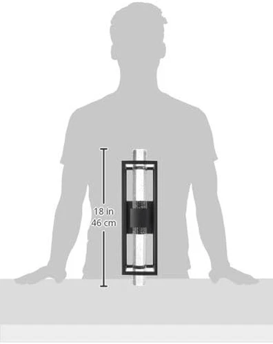 Aloft 21-Watt Integrated LED Wall Sconce, 2700K Warm White, 1157 Lumens, LED8980 - Picture 6 of 12