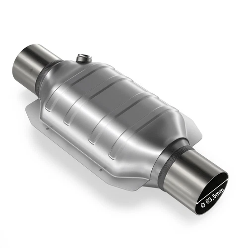 200 cell racing/sport catalytic converter metal connection ø63.5mm. Euro 3/4.