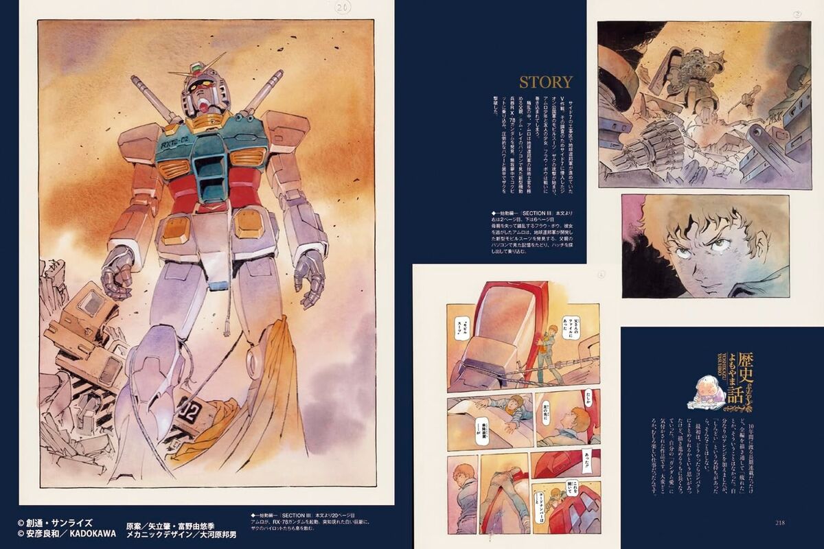 Yasuhiko Yoshikazu History Pictorial Gundam Manga Yasuhiko Yoshikazu History Pictorial Gundam Manga