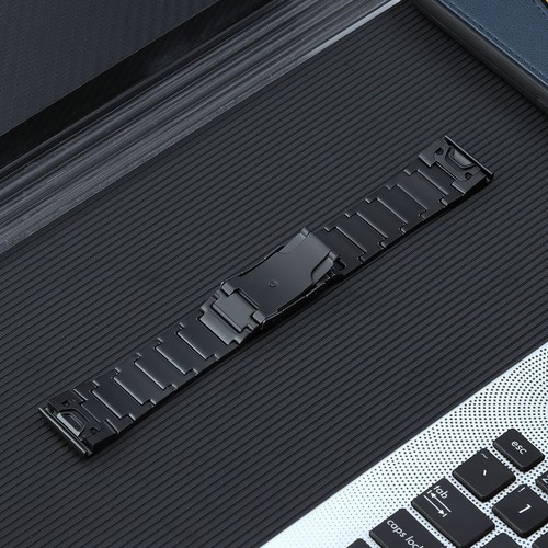 Titanium Alloy Watchband Strap for Garmin Fenix 7X 6 6x Pro 5 5x Plus Band - Zdjęcie 2 z 14