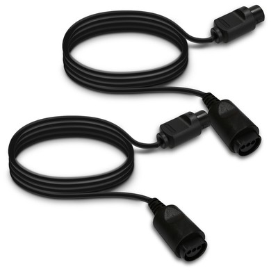 2x Nintendo 64 Controller Verlängerungskabel lang 180 cm Verlängerung Kabel Set