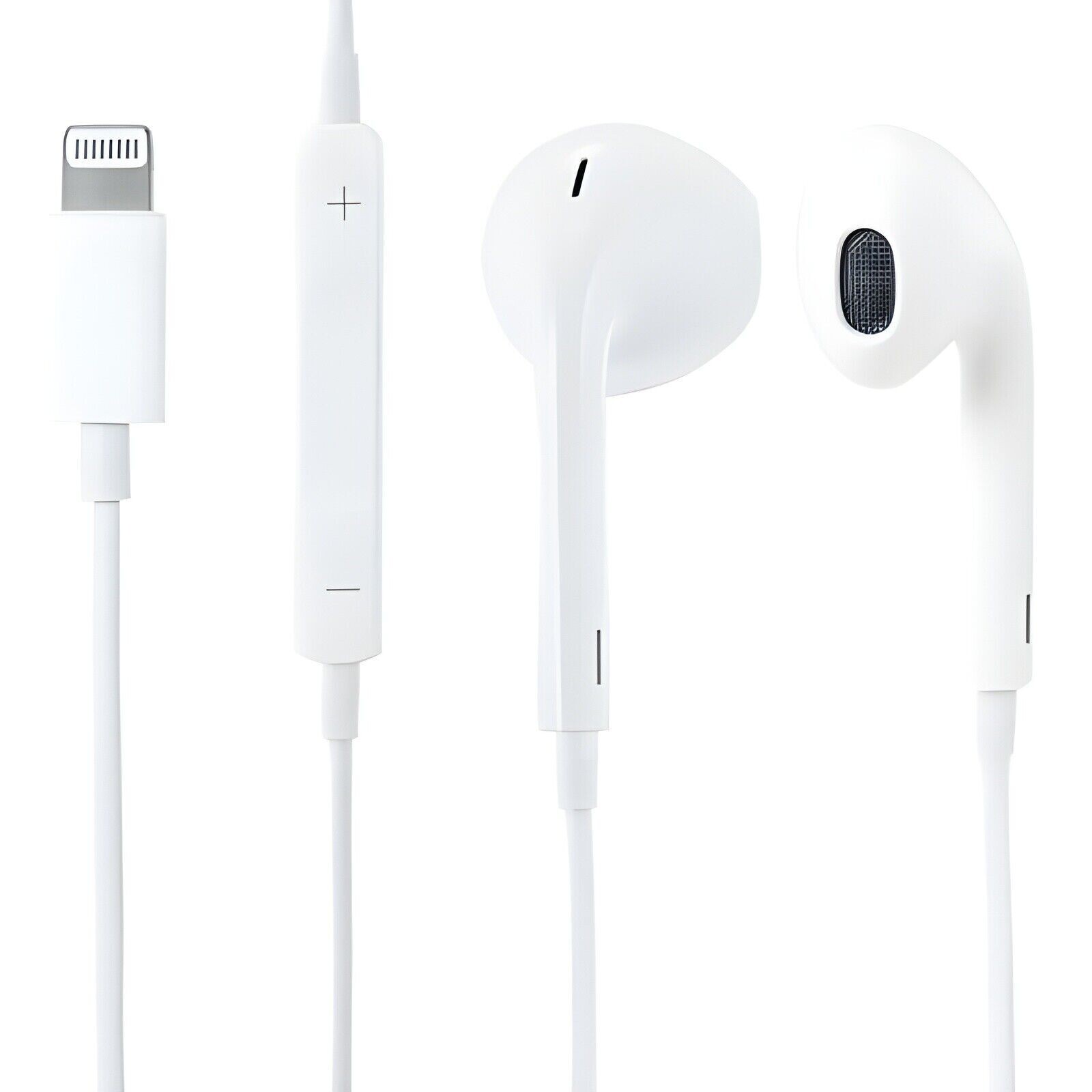 Apple Earpods - iPhone 14 Pro 13 X Lightning Cable OEM Earbud Headphones Wired-image