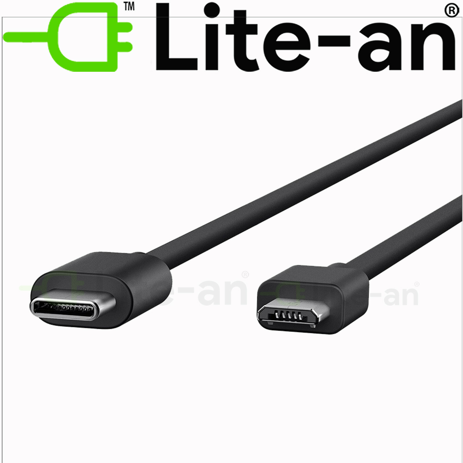 USBC to Micro USB Cable Lead for iPad Pro 11/12.9, iPad 2018 MacBook