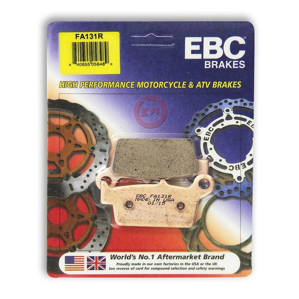 BremsbelÄGe Hinten Sinter EBC FA131R Honda XR L 650 1997 1998 1999 2000-image