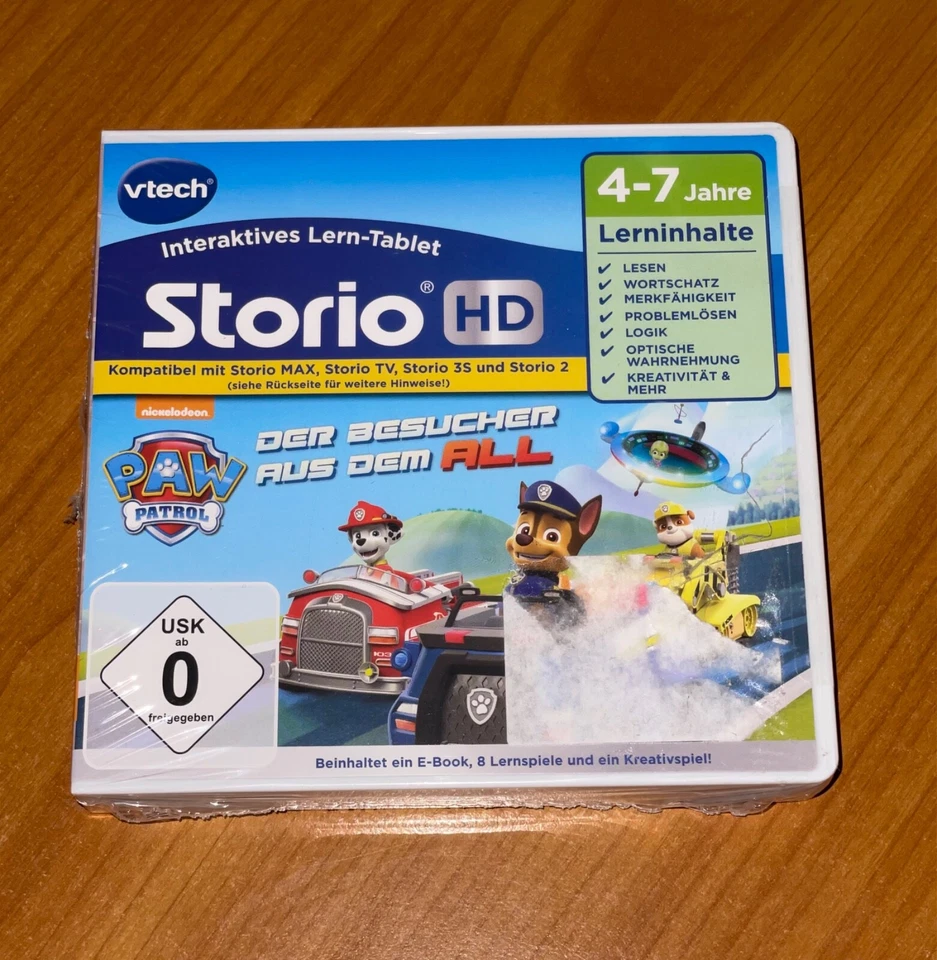 VTech Studio HD Lernspiel - Paw Patrol - Neu - OVP - unbenutzt 