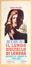 LOCANDINA, IL LUNGO COLTELLO DI LONDRA-Circus of Fear, WALLACE, LEE, JACOBS