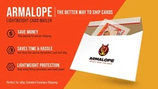 Armalope Envelopes for Ebay standard shipping sports tcg Single Double bundles