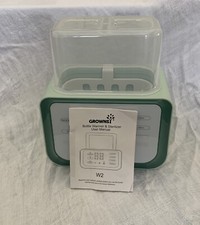 Baby Bottle Warmer Sterilizer, Grownsy 8-in-1 Milk/ Food Warmer with Timer W2