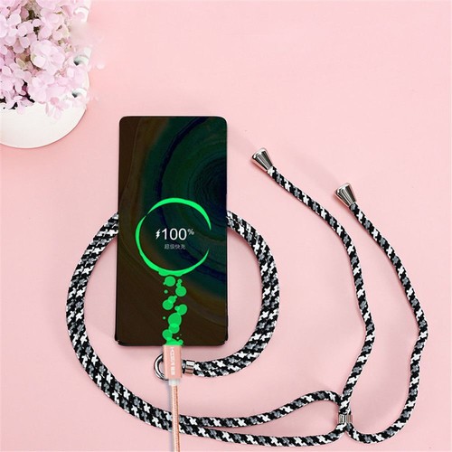 Keychain Chain Phone Safety Tether Patch Gasket Neck Cord Phone Lanyard - Zdjęcie 9 z 12