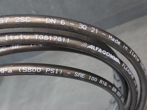 ALFAGOMMA Hydraulic Hose 217" 5800 psi - Picture 7 of 16