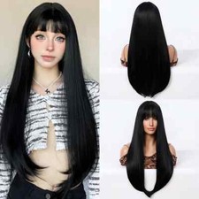 Hair Wigs 28inch Synthetic Wig for Woman Cosplay Heat Resistant Fibers Wigs