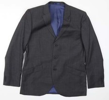 NEXT Mens Grey Wool Blend Suit Jacket Size 42