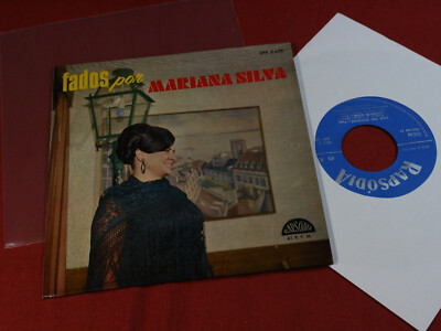 Mariana Silva  FADOS POR  -  7'' EP Rapsodia EFP 5.458 Portugal autographed