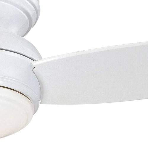 Minka Aire Traditional Concept F593L-WH  44" LED Flush Ceiling Fan WHITE New - Picture 6 of 9