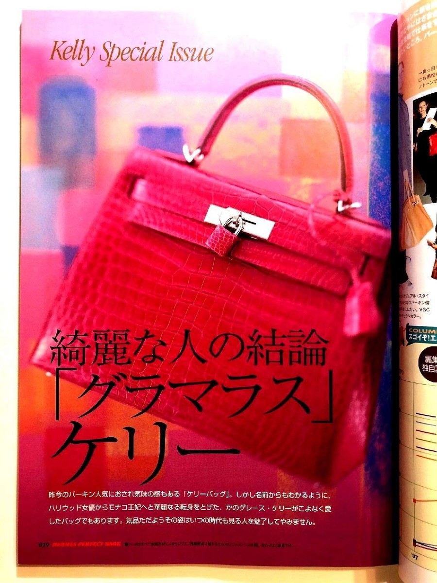 Hermes Perfect Book 2003 Birkin Kelly Bag Purse Scarf Vintage
