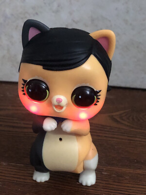#ad LOL Surprise Live interactive Pet Light Up Calico Cat Sounds 2018 MGA kitten $12.50