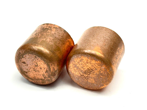3/4" Copper Sweat Fitting Cap LOT OF 2