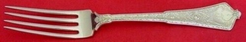Persian by Tiffany and Co Sterling Silver Regular Fork 7 1/8" Heirloom Flatware - Afbeelding 1 van 2