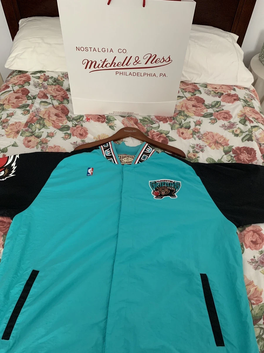 Mitchell & Ness Vancouver Grizzlies Hardwood Classics Throwback NBA Warmup  Jacket Men's XL NEW