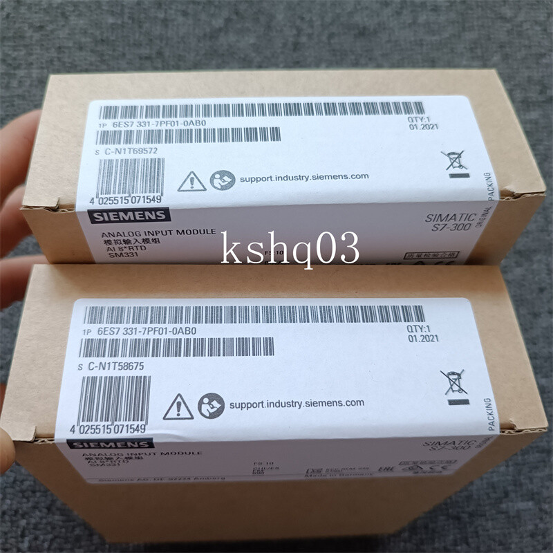 Brand New Siemens 6ES7331-7PF01-0AB0 In Box 6ES7 331-7PF01-0AB0 PLC
