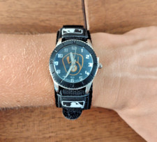 Reloj Juvenil Milwaukee Brewers - Reloj Juvenil Niños MLB Novato Negro