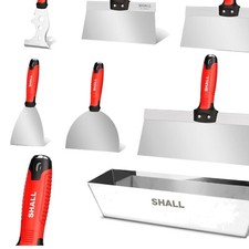 Durable Stainless Steel Drywall Finishing Kit: Includes Putty & Painter Tools
