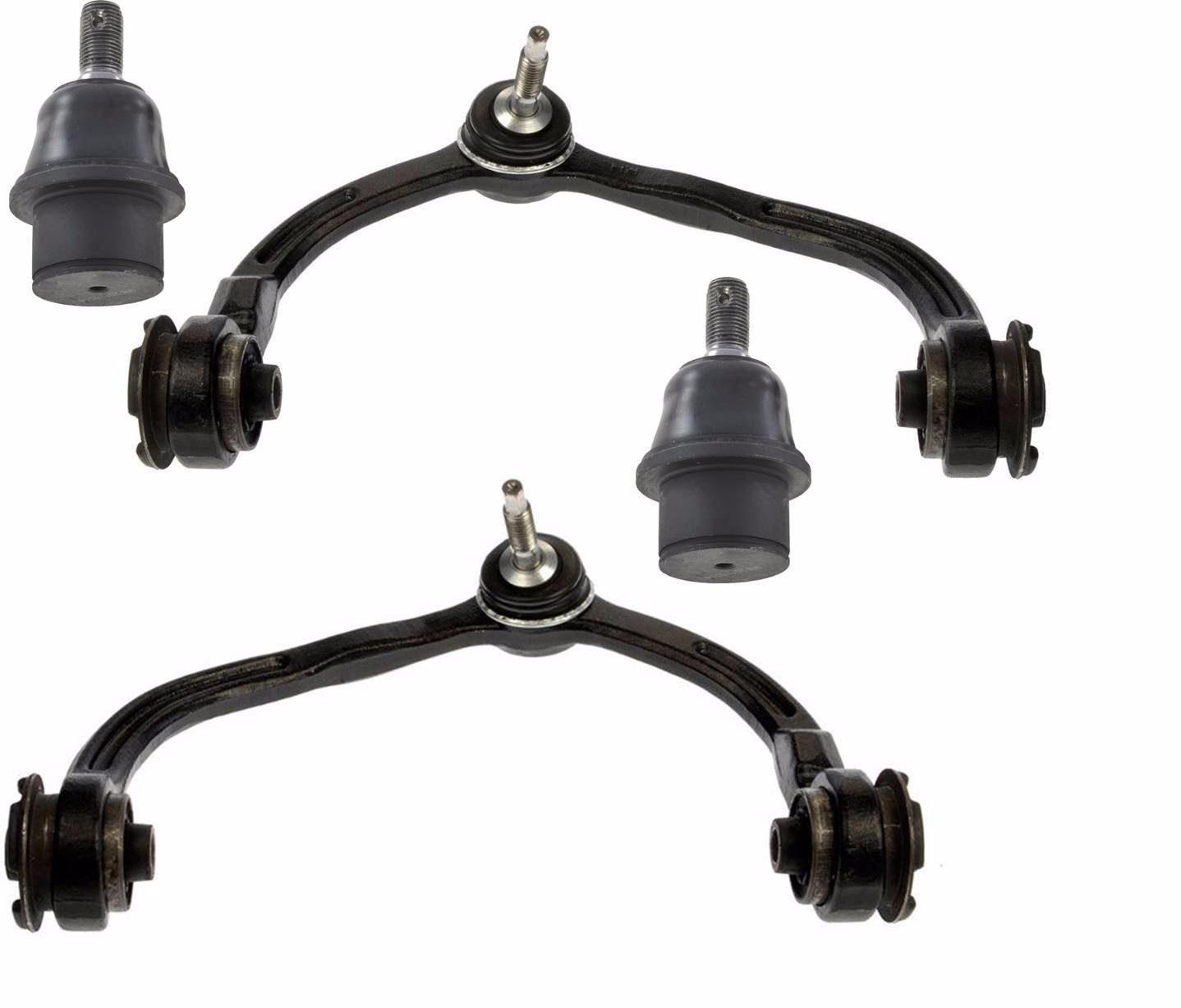 4 Pcs Front Upper Control Arms with Ball Joints for Ford Expedition