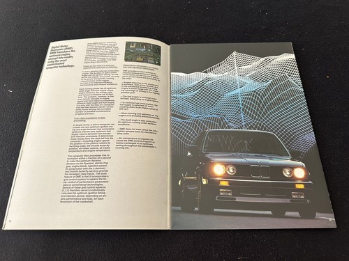 1985 1986 BMW Innovation & Technology Prospekt 735i 635CSi 325 535i US Katalog - Bild 4 von 11