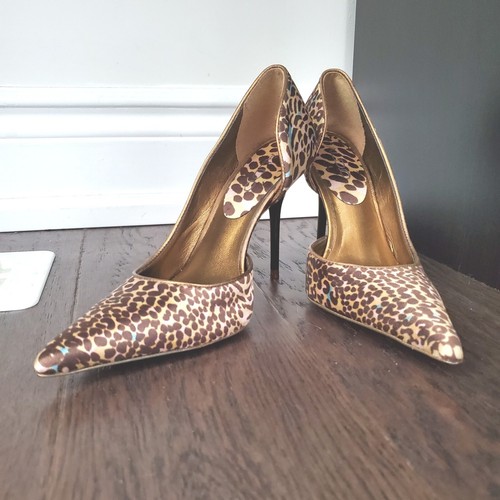 Aldo Cheetah Print Pointed Stiletto Heels, Size 5.5, Brand NEW
