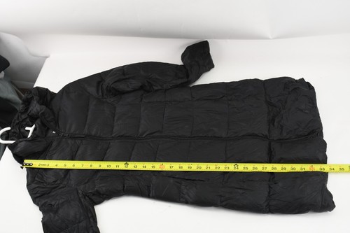 Uniqlo Womens Black Full Zip Hooded Puffer Jacket Size XS - Picture 4 of 6