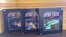 Star Trek: Original Series Log. 1-3 - JP Laserdisc Box Set Lot - No OBIs