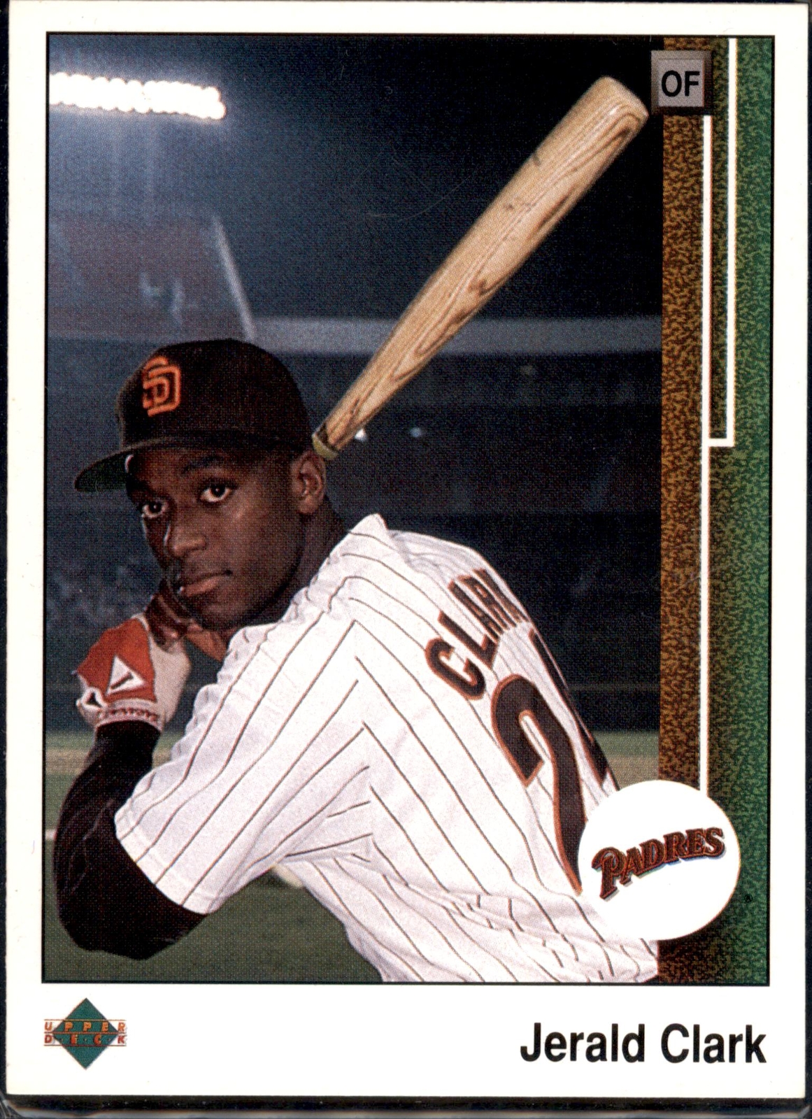 Jerald Clark #30 1989 Upper Deck