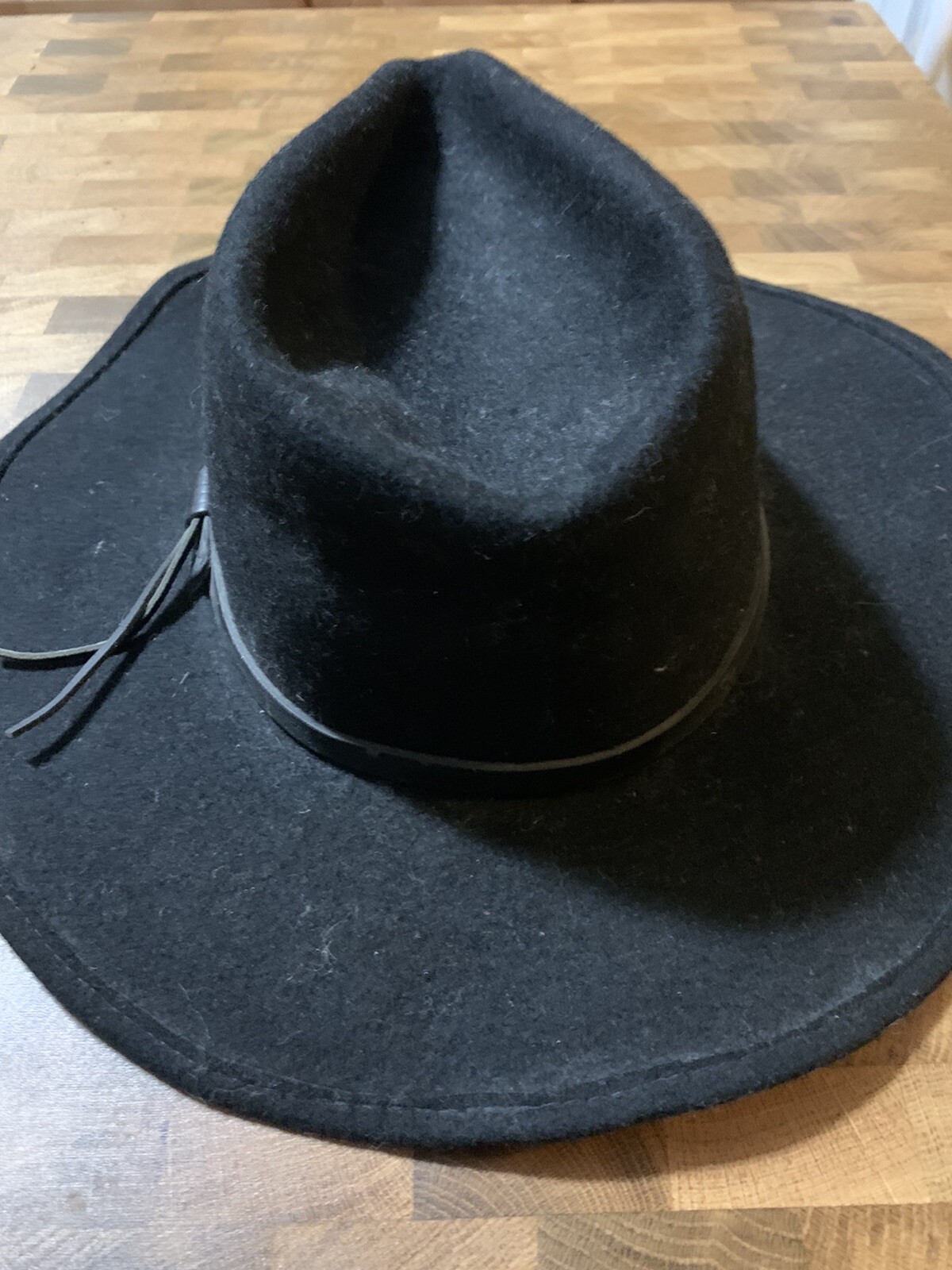 trapper Jack Cowboy hat Trail boss 100 Wool Felt Gem