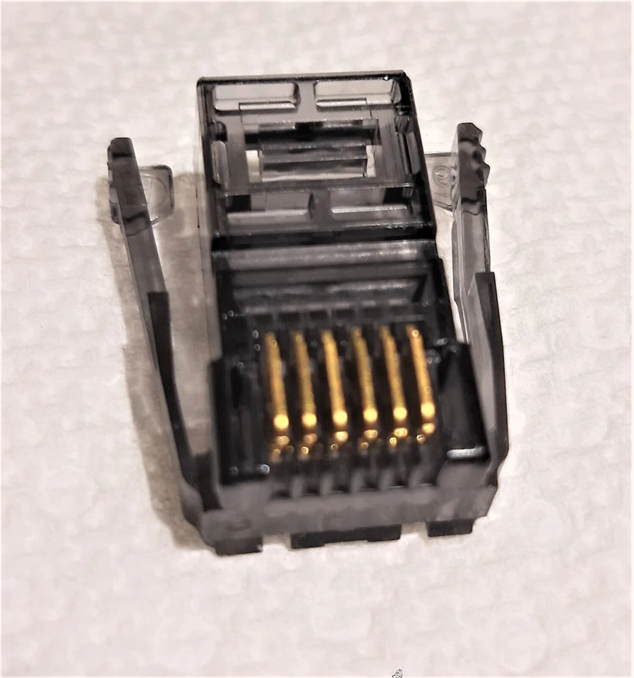 AMP/TE 5-520424-2 SDL-6 Pin "E" key Round  Cable Plug - Image 2 of 4